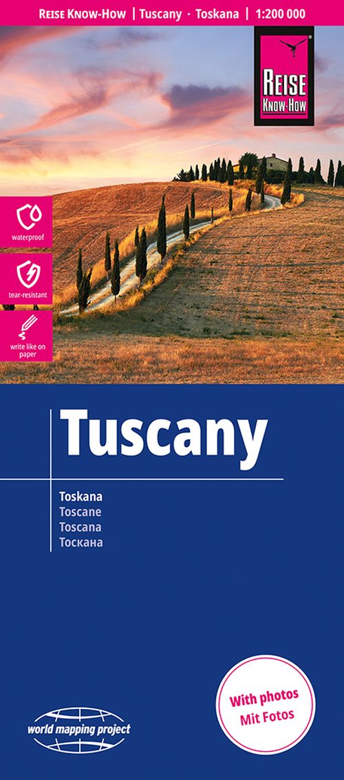 Tuscany - Toscana - Toskana, World Mapping Project