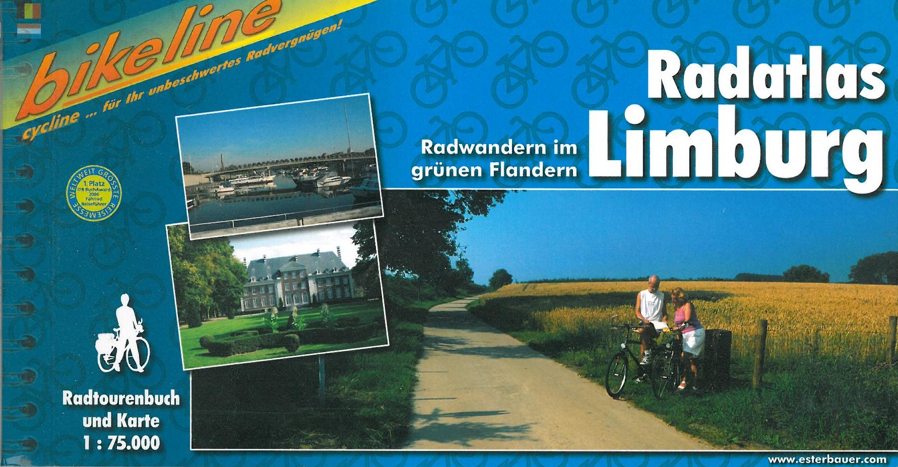 Radatlas Limburg: Radwandern im grünen Flandern 1:75.000