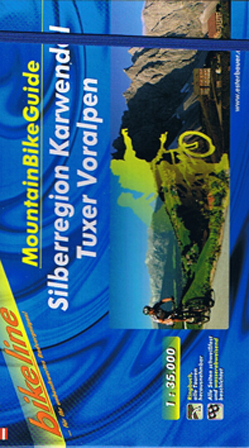 MountainBikeGuide Silberregion Karwendel Tuxer Voralpen 1:35.000