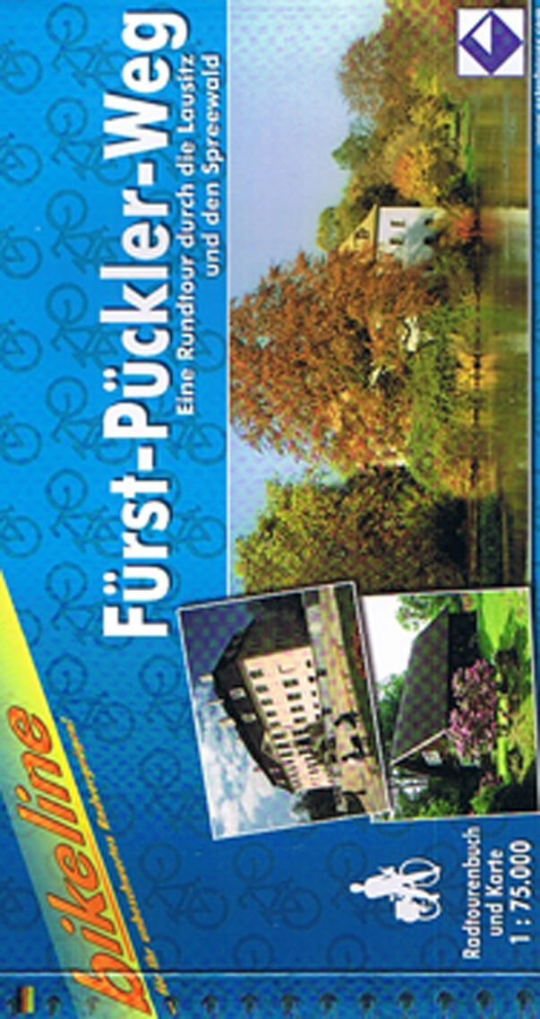 Fürst-Pückler-Weg: Eine Rundtour durch die Lausitz und den Spreewald 1:75.000