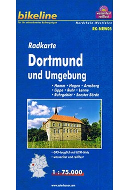 Dortmund und Umgebung, Radkarte