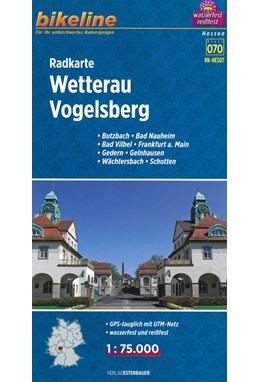 Wetterau Vogelsberg, Bikeline Radkarte 070