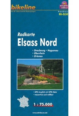 Elsass Nord, Bikeline Radkarte
