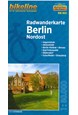 Berlin Nordost Radwanderkarte: Angermünde, Ahrensfelde, Berlin-Pankow, Bernau, Bad Freienwalde, Rüdersdorf, Schorfheide