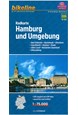 Hamburg und Umgebung: Bad Oldesloe, Buxtehude, Elmshorn, Geesthacht, Itzehoe, Stade, Elberadweg, Bikeline Radkarte