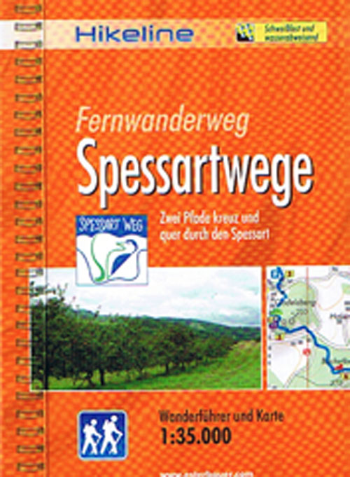 Fernwanderweg Spessartwege: Zwei Pfade kreuz und quer durch den Spessart 1:35.0