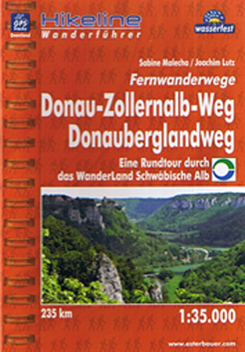 Fernwanderwege Donau-Zollernalb-Weg Donauberglandweg: Eine Rundtour durch das WanderLand Schwäbische Alb, Hikeline