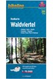 Waldviertel Radkarte: Gemünd, Horn, Zwettl, Kamptal, Thayatal, Mamp-Thaya-March-Radweg