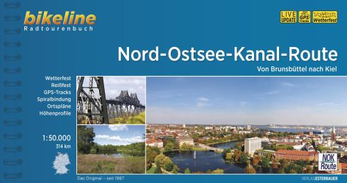 Nord-Ostsee Kanal-Route von Brunsbüttel nach Kiel, Bikeline