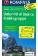 Dolomiti di Brenta, Kompass Wanderkarte 073 1:25 000