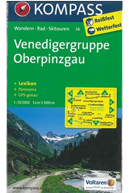Venedigergruppe Oberpinzgau*, Kompass Wandern, Rad & Skitouren 38