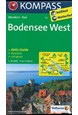 Bodensee West, Kompass Wandern- & Radkarte 1a