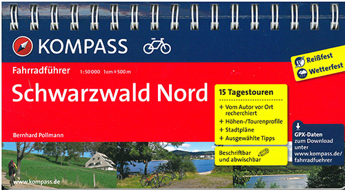 Kompass Fahrradführer 6410: Schwarzwald Nord