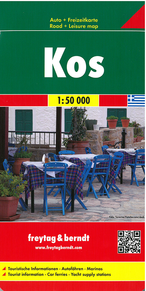 Kos, Freytag & Berndt Autokarte 1:50 000