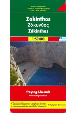 Zakinthos, Freytag & Berndt Autokarte 1:50 000
