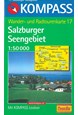 Salzburger Seengebiet, Kompass Wanderkarte 17 1:50 000