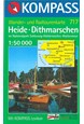 Heide-Dithmarschen im Naturpark Schleswig-Holsteinisches Watten, Kompass wanderkarte 717