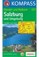 Salzburg und Umgebund, Kompass Wanderkarte 017 1:35.000