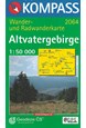 Altvatergebirge (Jeseniky), Kompass Wander- u. Radwanderkarte 2064 1:50 000