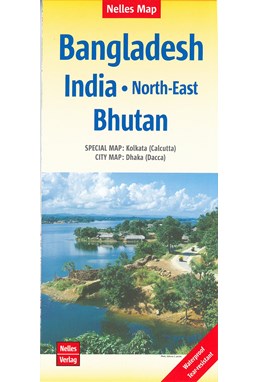 Bangladesh - India: North-East - Bhutan, Nelles Map