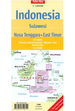 Nelles Map Indonesia bl. 6: Sulawesi, Nusa Tenggara, East Timor