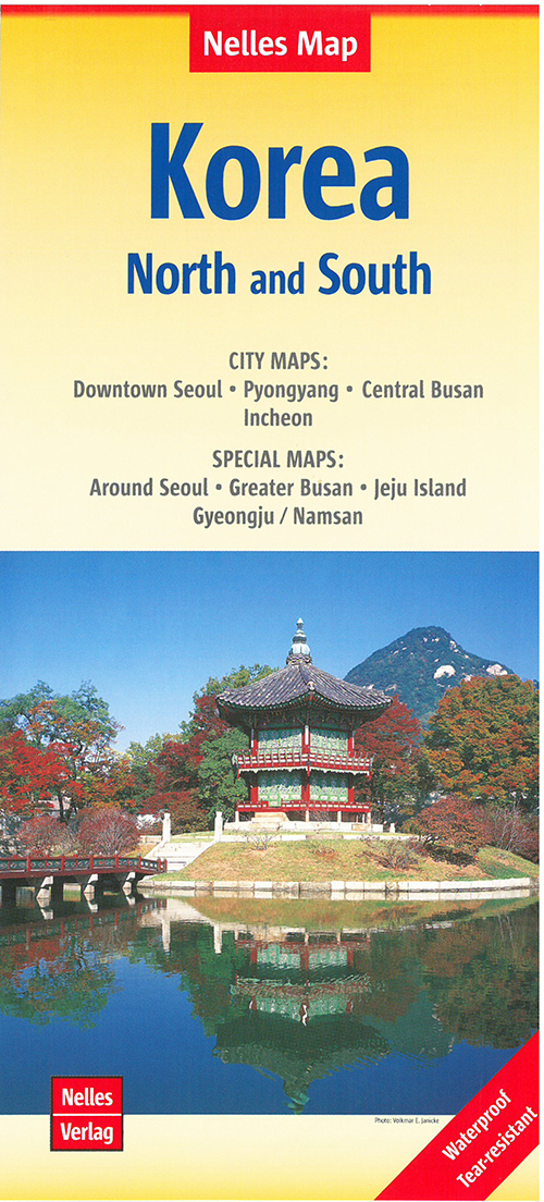 Korea North & South, Nelles Map