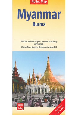 Myanmar - Burma, Nelles Map