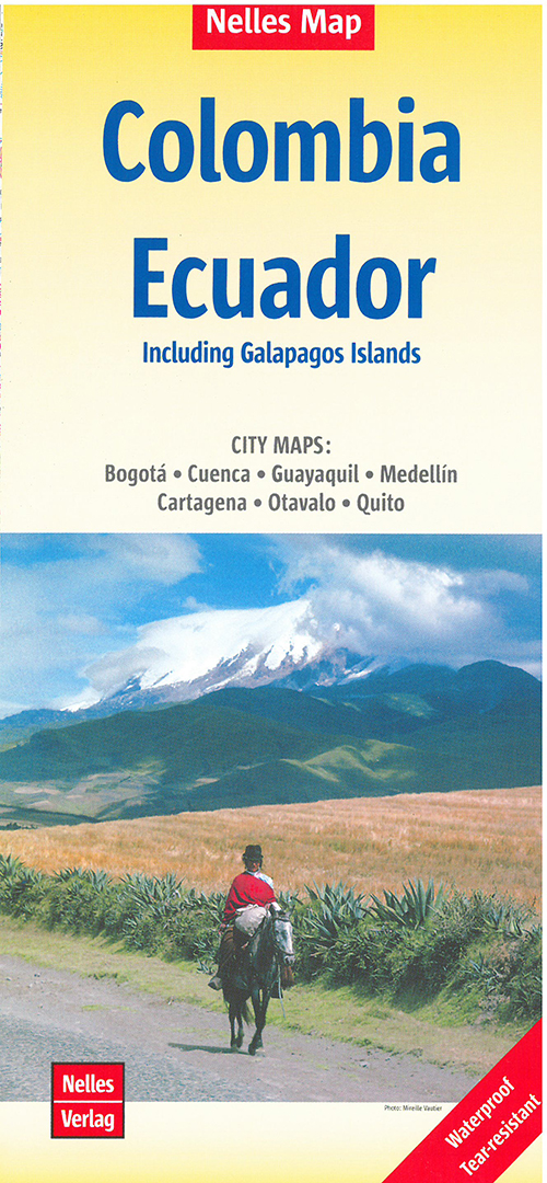 Colombia Ecuador, Nelles Map