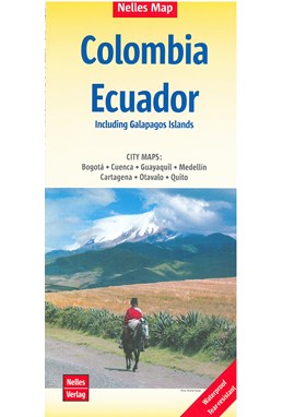 Colombia Ecuador, Nelles Map