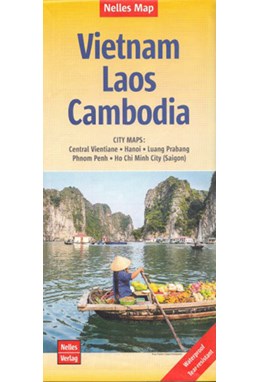 Vietnam Laos Cambodia, Nelles Map*