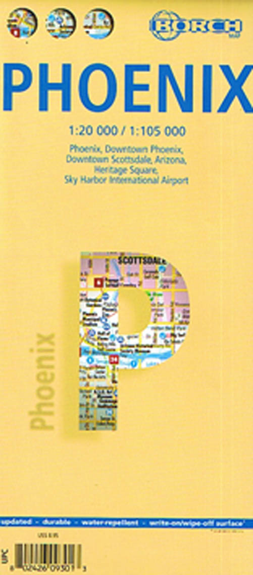 Phoenix (lamineret), Borch Maps 1:20.000