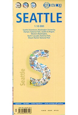 Seattle (lamineret), Borch Map 1:10.000