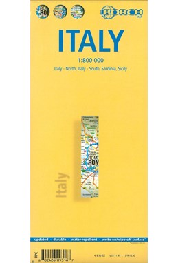 Italy, Borch Map 1:800.000