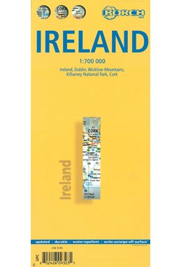 Ireland (lamineret), Borch Map 1:700.000
