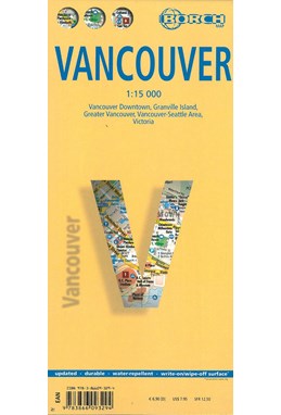 Vancouver (lamineret),  Borch City Map