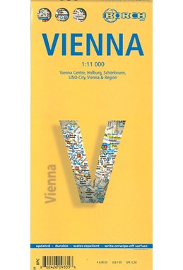 Vienna, Borch City Map 1:11.000