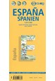 Spain - Spanien (lamineret), Borch map