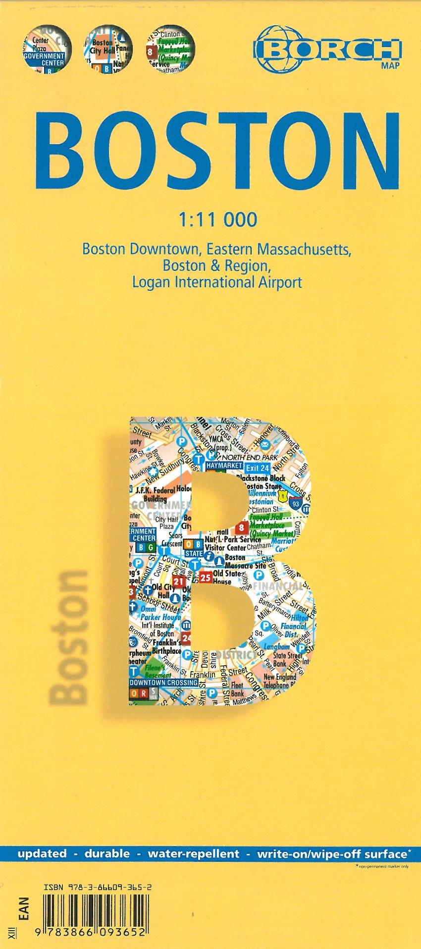 Boston (lamineret), Borch Map 1:11.000
