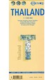 Thailand (lamineret), Borch Map 1:1,5 mill.