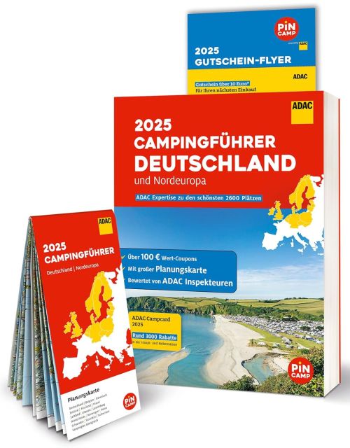 ADAC Campingführer 2025: Deutschland / Nordeuropa