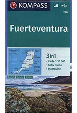 Fuerteventura, Kompass Wanderkarte 240