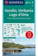 Varallo, Verbania,  Lago d'Orta, Parco Nazionale Val Grande, Kompass Wandern- Rad- & Ski-karte 97