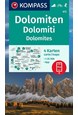 Dolomiten - Dolomites, Kompass Wandern, Rad & Skitouren 672