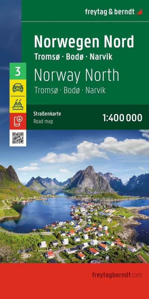 Freytag & Berndt Norwegen bl. 3: Norge Nord: Tromsø - Bodø - Narvik