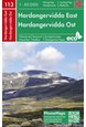 Hardangervidda East Hiking & Cycling Map