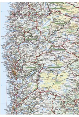 Norge  2021 papir  1:1 000 000 (70 x 100 cm)