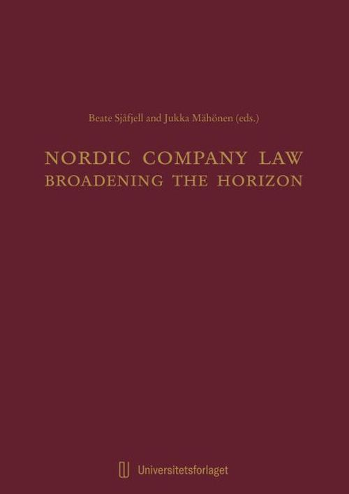 Nordic company law : broadening the horizon