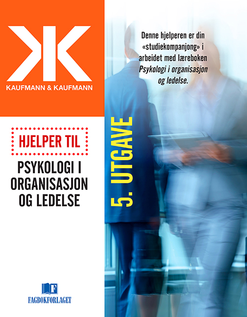 Hjelper til Psykologi i organisasjon og ledelse  (5.utg.)