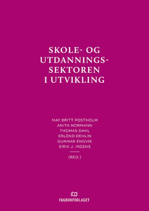 Skole- og utdanningssektoren i utvikling