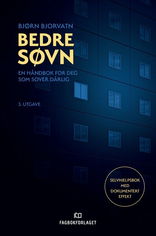 Bedre søvn : en håndbok for deg som sover dårlig  (3.utg.)